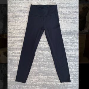 Balance Collection black cropped leggings